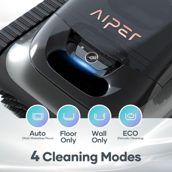 AIPER Scuba S1 Cordless Robotic Pool Cleaner, Pool Vacuum(2024 New) - Image 4