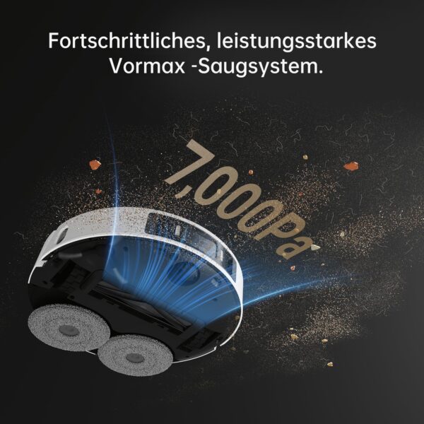 Dreame L20 Ultra Roboter-Staubsauger mit MopExtend™, 7000 Pa Saugkraft & Auto-Reinigungsstation - Image 7