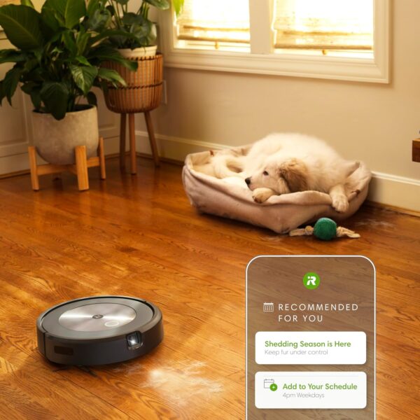 iRobot Roomba J7+ Self-Emptying Robot Vacuum – Smart Navigation, Precision Cleaning, and Pet-Friendly Design - Image 7
