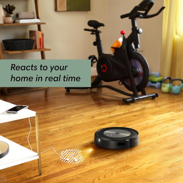 iRobot Roomba J7+ Self-Emptying Robot Vacuum – Smart Navigation, Precision Cleaning, and Pet-Friendly Design - Image 4