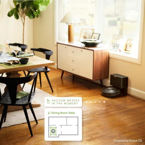 iRobot Roomba J7+ Self-Emptying Robot Vacuum – Smart Navigation, Precision Cleaning, and Pet-Friendly Design - Image 6