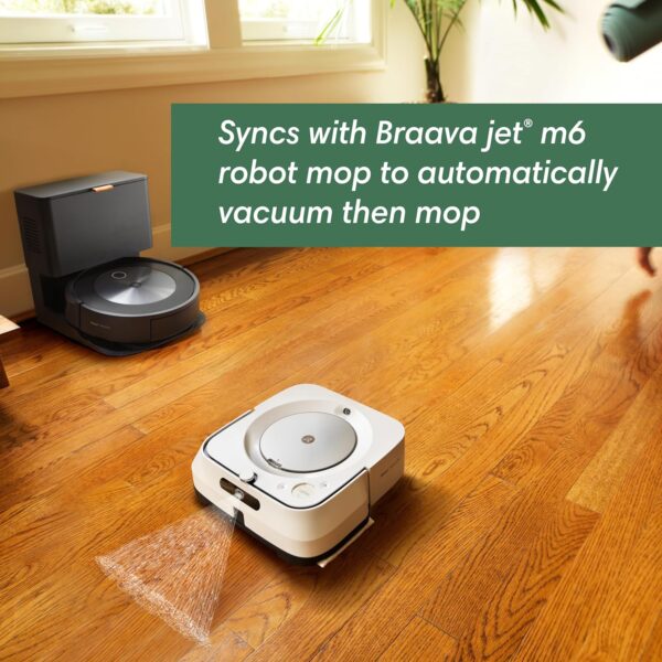 iRobot Roomba J7+ Self-Emptying Robot Vacuum – Smart Navigation, Precision Cleaning, and Pet-Friendly Design - Image 9