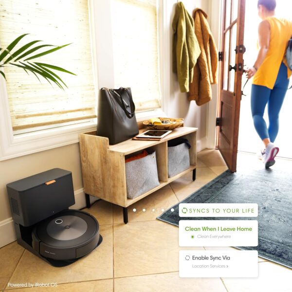 iRobot Roomba J7+ Self-Emptying Robot Vacuum – Smart Navigation, Precision Cleaning, and Pet-Friendly Design - Image 8